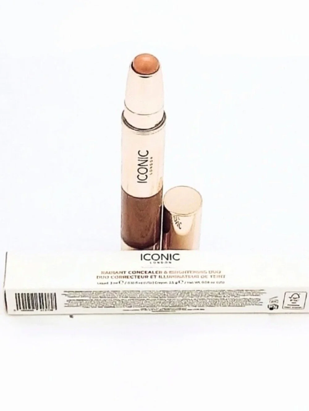ICONIC London Radiant Concealer & Brightening Duo – Neutral Deep – Full Size
